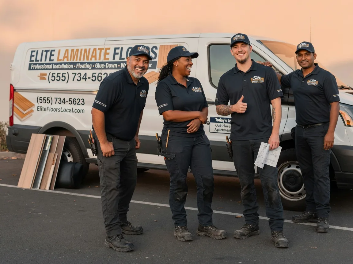 Laminate flooring installation company in Lisbon, LA